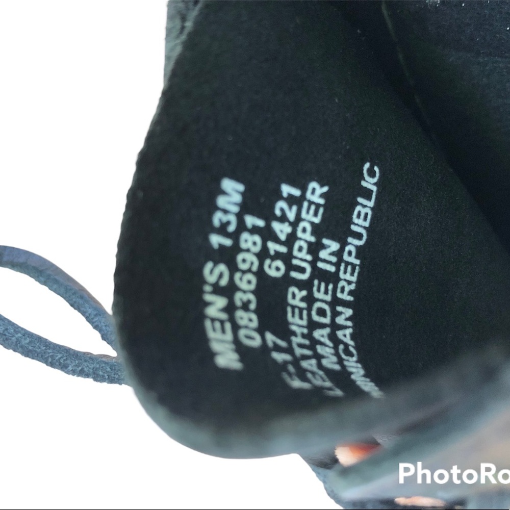 Sperry Black Leather Top Slider Shoes - EUC - Picture 3 of 5